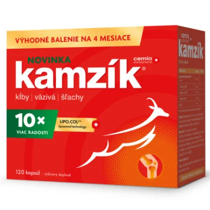 CEMIO Kamzík novinka lipozomálna technológia 120 kapsúl