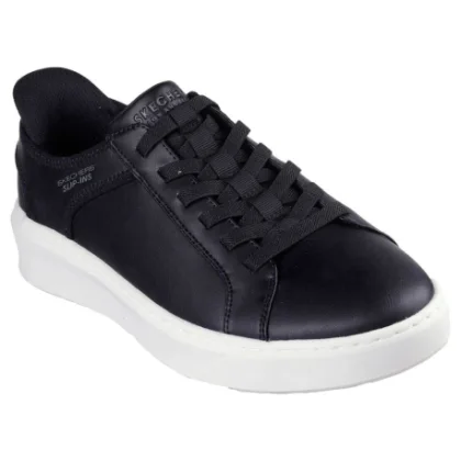 Pánska rekreačná obuv SKECHERS Court Break Double Vented black