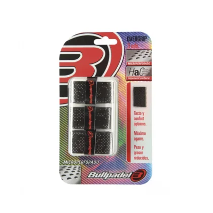 BULLPADEL Vrchná omotávka na padelovú raketu čierna ......