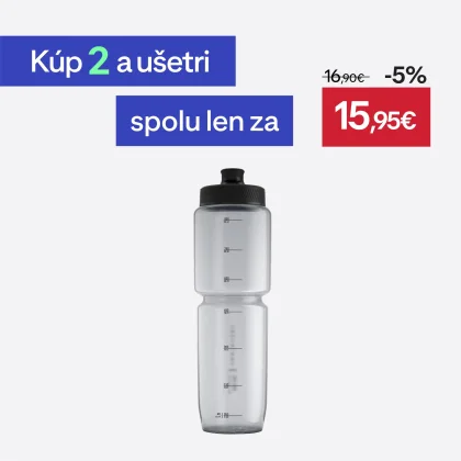 VAN RYSEL Cyklofľaša FastFlow XL 950 ml bez