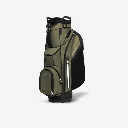INESIS Golfový bag na vozík Inesis Cart kaki bez