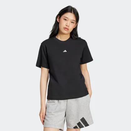 ADIDAS ADIDAS dámske tričko na cvičenie čierne 2XL