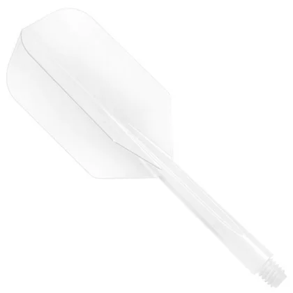 Letky na šípky Condor Zero Stress biele, Slim letky a midi násadky