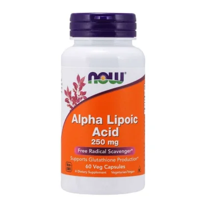 NOW Foods Kyselina alfa-lipoová 250 mg