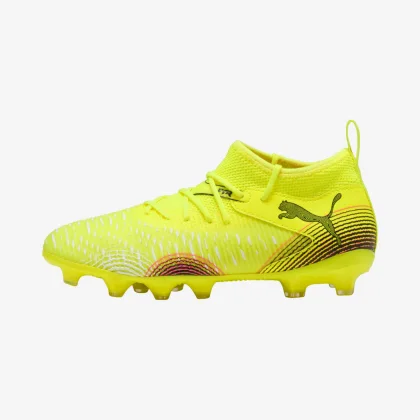 PUMA PUMA FUTURE 8 Match FG/AG detské futbalové kopačky žlté 35
