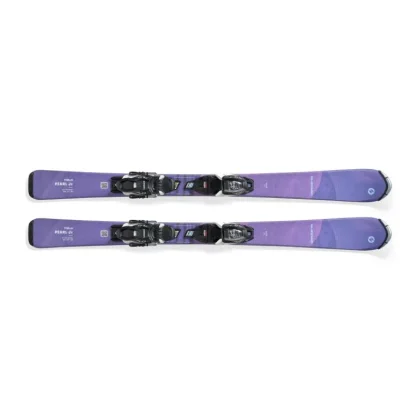 Juniorské sjezdové lyže - on piste s vázáním BLIZZARD Pearl JR + FDT JR 4.5, purple