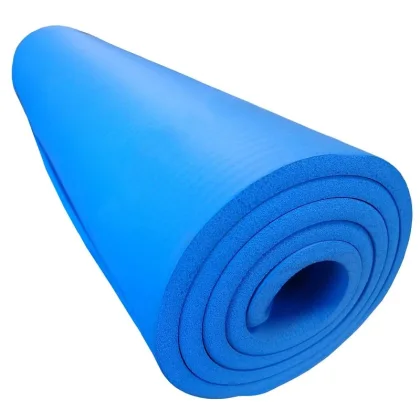 Kubisport Gymnastická NBR podložka 183x60x1,2 cm, MODRÁ