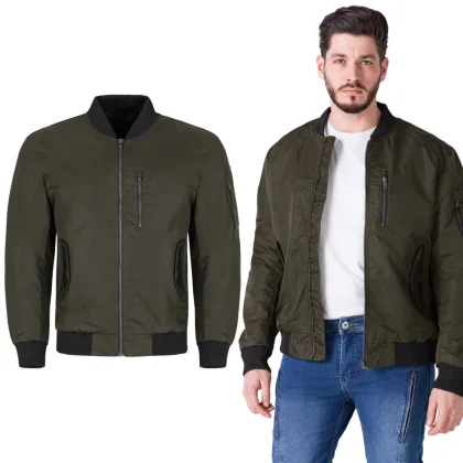 Moto bunda W-TEC Caravago Farba zelená,