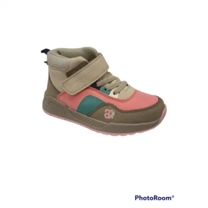 Detská rekreačná obuv AUTHORITY KIDS Belle cool grey blue rad pink dog