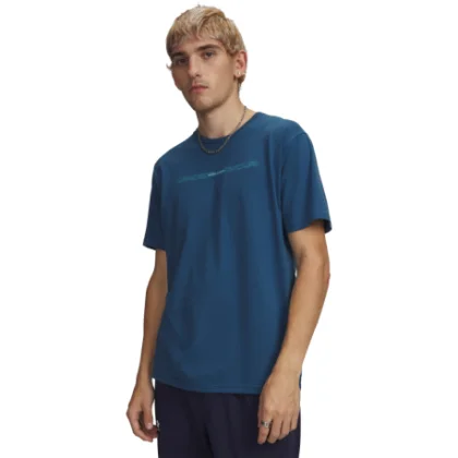 Pánske tričko s krátkym rukávom UNDER ARMOUR UA M BLUR WM SS-BLU