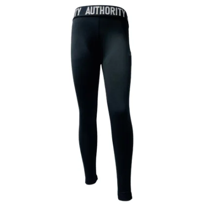Lány termo bélelt leggings AUTHORITY WARMIE pants II G black