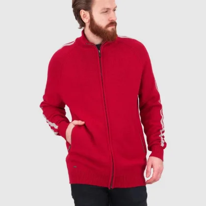 Woox Sodermalm Scarlet Sage svetr