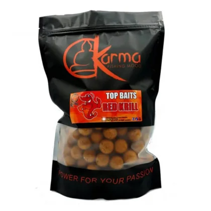 KARMA Top Bait Red Krill, 1 kg priemer 24 mm