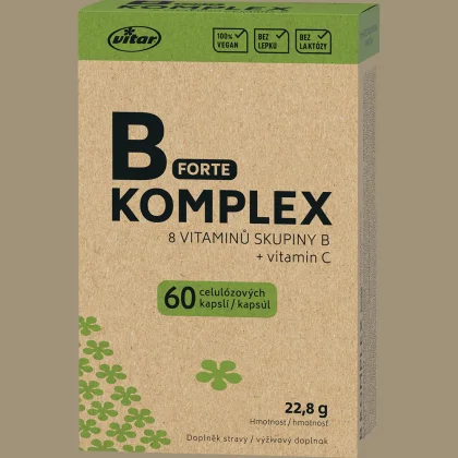 Vitar B komplex EKO 60 kapsúl