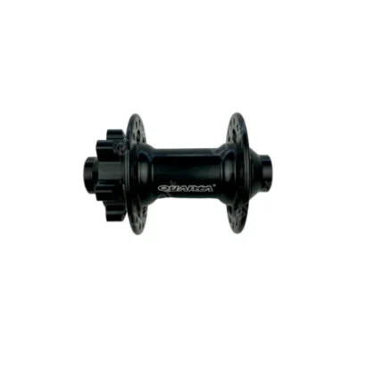 ND na kolesá AMULET Front hub KT 15 mm 13Gx32 holes, black