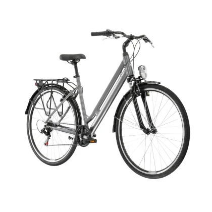 Kross Sentio 1.0 28" - model 2025 grafitová / šedá / lesk - M (20", 168-180 cm)