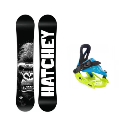 Hatchey Primal dětský snowboard + Raven s160 dětské snb vázání