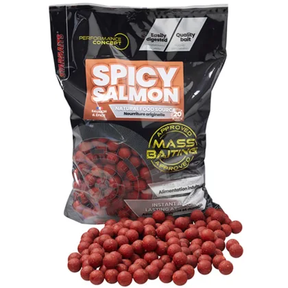 STARBAITS Mass Baiting Spicy Salmon priemer 24 mm