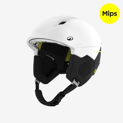 WEDZE Lyžiarska prilba PST 900 Mips bielo-čierna L (59-62 cm)