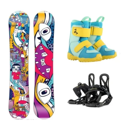 Beany Bark snowboard + Beany Kido vázání + Beany Joker boty