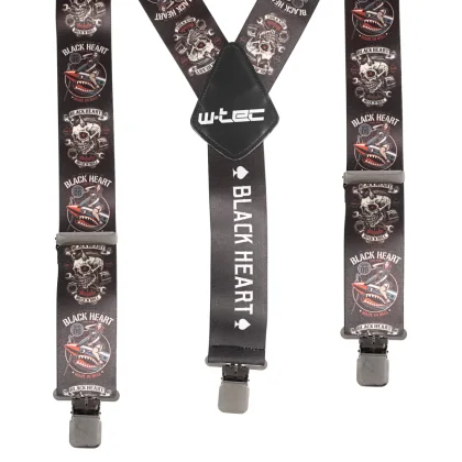 W-TEC Black Heart Suspenders Warhawk