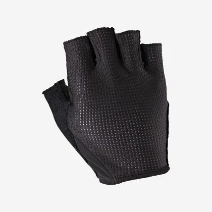 VAN RYSEL Rukavice na cestnú cyklistiku 500 čierne 2XL