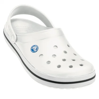 Kroksik (rekreációs cipő) CROCS Crocband white
