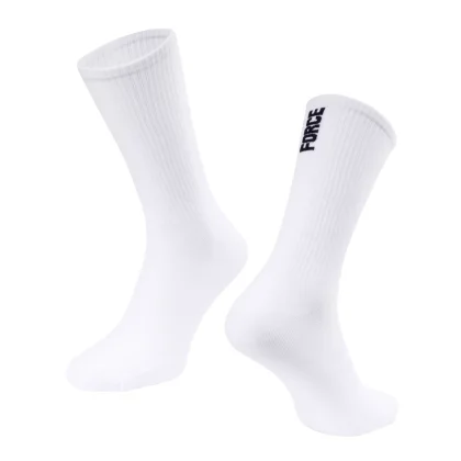 Force Ponožky LONGER SLIM bílé