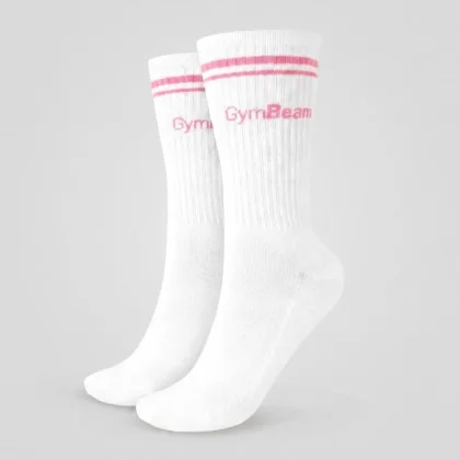 GymBeam Ponožky Crew Pink M