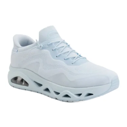 Dámska rekreačná obuv SKECHERS Uno Glide Step Air Gliders Slip-Ins W light blue