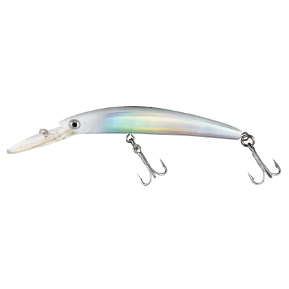 YOZURI Nástraha Crystal deep diver 110 na trolling biela
