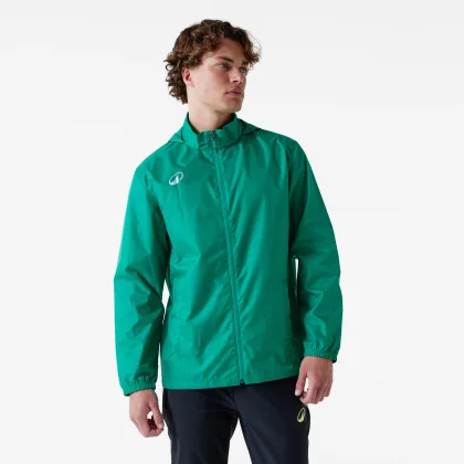 KIPSTA Futbalová vetruvzdorná bunda Essentiel Club 50 zelená 2XL