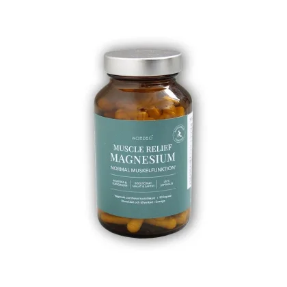 Nordbo Magnesium Muscle Relief 90 kapslí