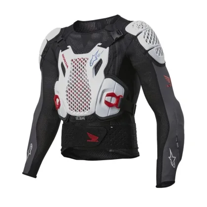 Alpinestars Chránič těla Bionic Plus 2 Honda kolekce 2024 bílo-modro-červeno-černý