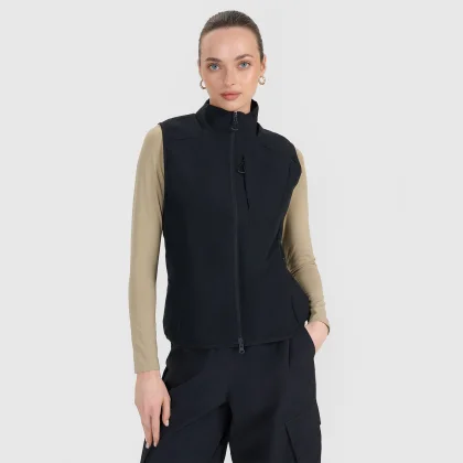 Dámská vesta 4F VEST JACKET-WSS25TVJAF188-20S-DEEP BLACK