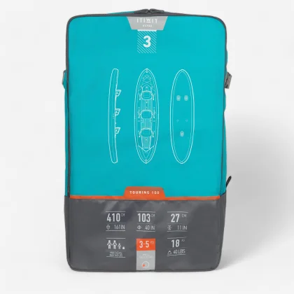 DECATHLON Batoh na prenos nafukovacieho 3-miestneho kajaka X100 bez