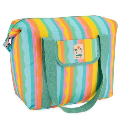 Spokey SAN REMO Termotaška, 28 l, barevné pruhy