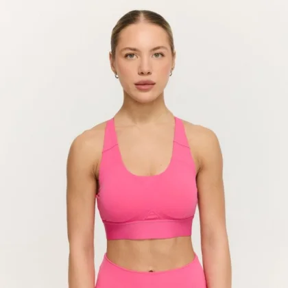 GymBeam Športová podprsenka Limitless Dragonfruit S