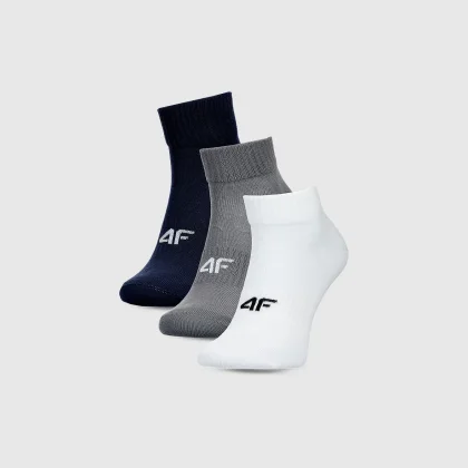 Pánske casual ponožky pred členok (3-pack) - viacfarebné