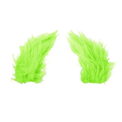 Etape Funny Kit dekorace na přilbu fluo zelená