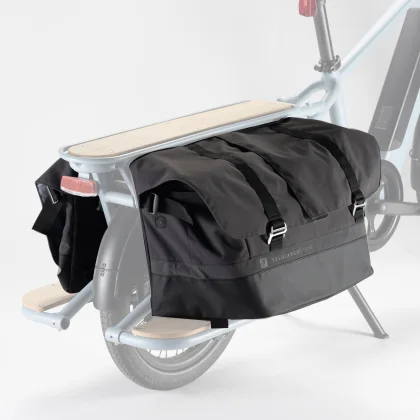 DECATHLON Dvojitá taška 2×50 l na nákladný bicykel Longtail bez