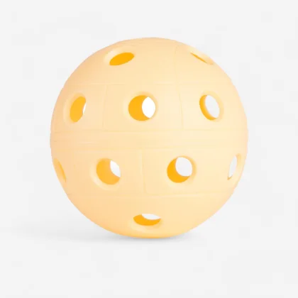OROKS LOPTA NA FLOORBALL 500 marhuľová jedna veľkosť