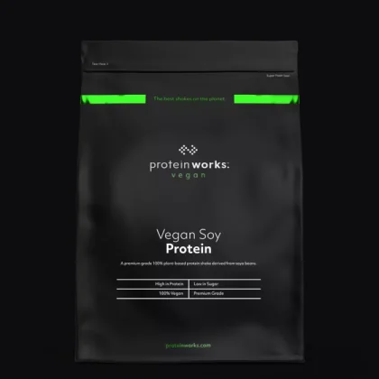 The Protein Works Vegan Soy Protein vanilkový krém