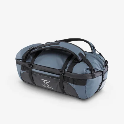SIMOND Cestovná taška Duffel 500 Extend 30 - 40 l sivomodrá bez
