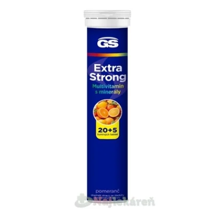 GS Extra Strong Multivitamin pomeranč eff.tabliet 20+5