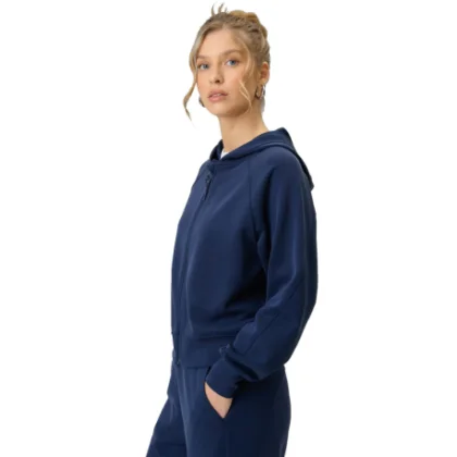 Dámska mikina so zipsom 4F SWEATSHIRT F2178-31S-NAVY