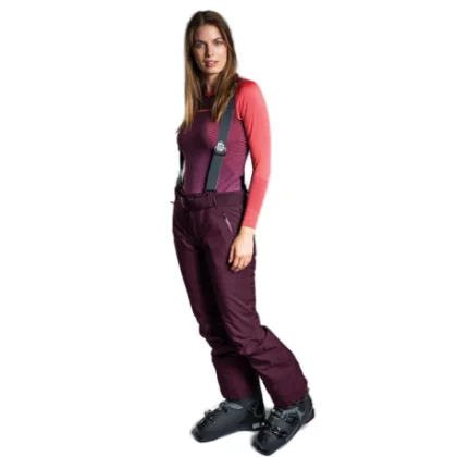 Dámske lyžiarske nohavice FUNDANGO MORTA Pants-398 - aubergine