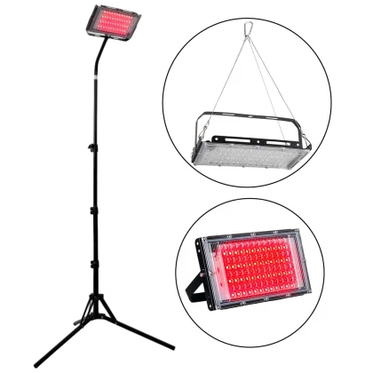 Infračervená LED lampa so stojanom inSPORTline Elbasan - 96 LED