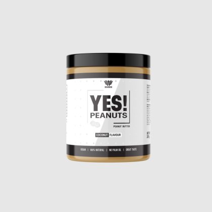 YES! Peanuts kókuszos mogyoróvaj 250 g - Iron Aesthetics