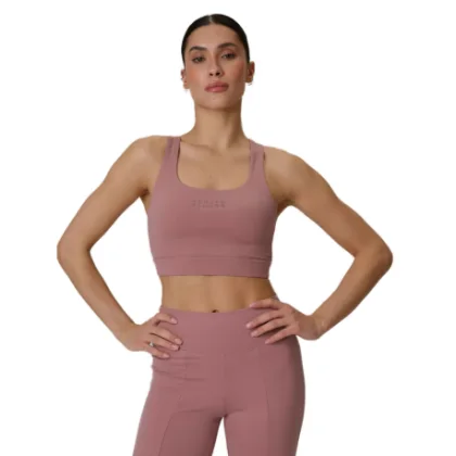Dámská sportovní tréninková podprsenka 4F SPORT BRA F208-56S-LIGHT PINK